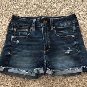 American Eagle high waisted shorts size 2